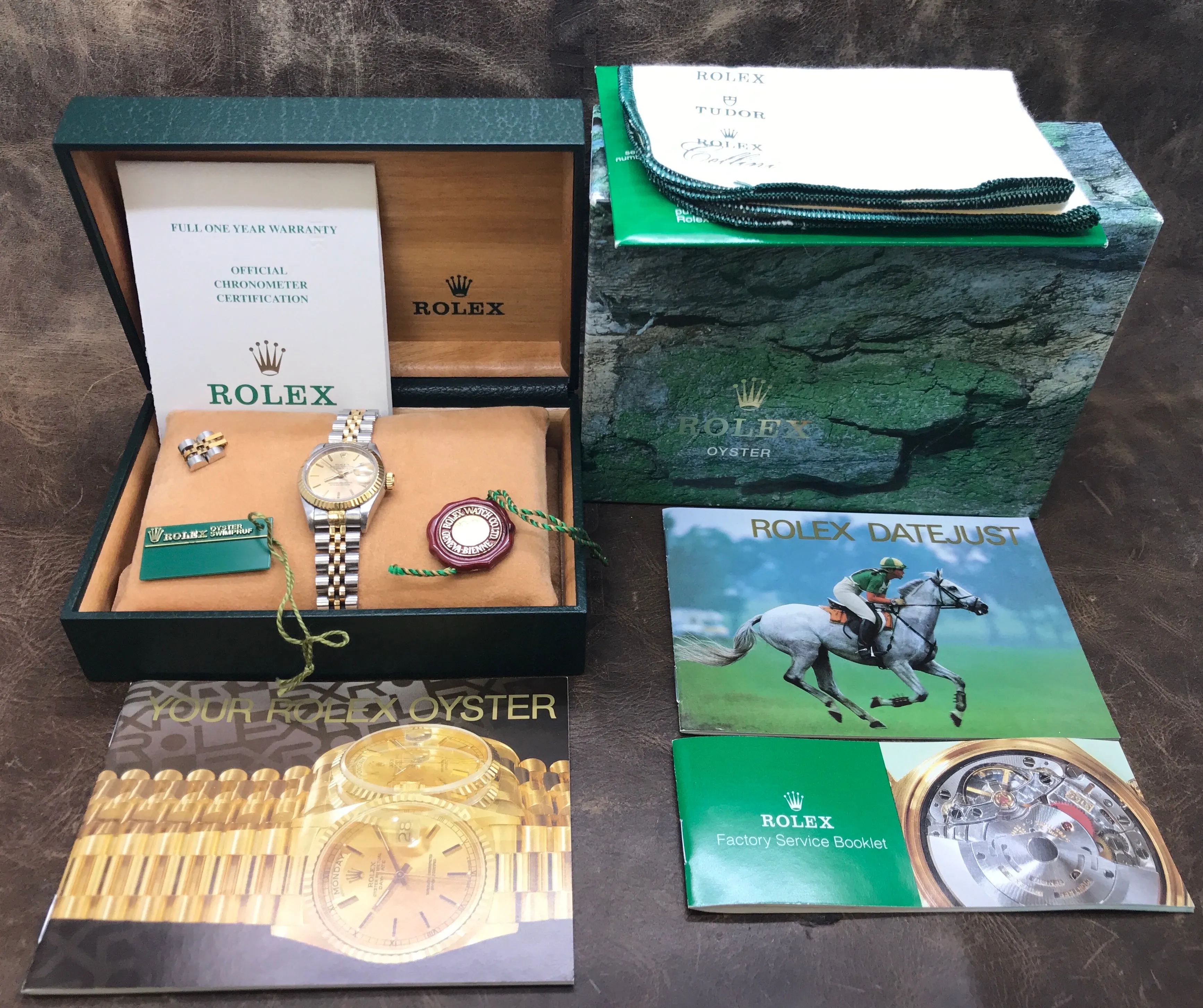 Rolex Datejust 26mm 69173 Champagne Dial Automatic Women's Watch