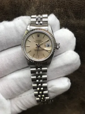 Rolex Datejust 26mm 69174 Silver Dial Automatic Women's Watch