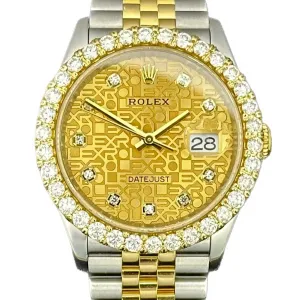 Rolex Datejust 36 Diamond Jubilee Dial & Diamond Bezel