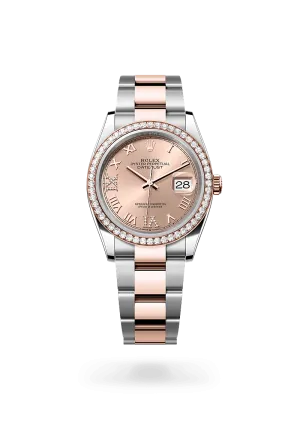 Rolex Datejust 36 in Everose Rolesor - combination of Oystersteel and Everose gold, M126281RBR-0016 | Walters & Hogsett