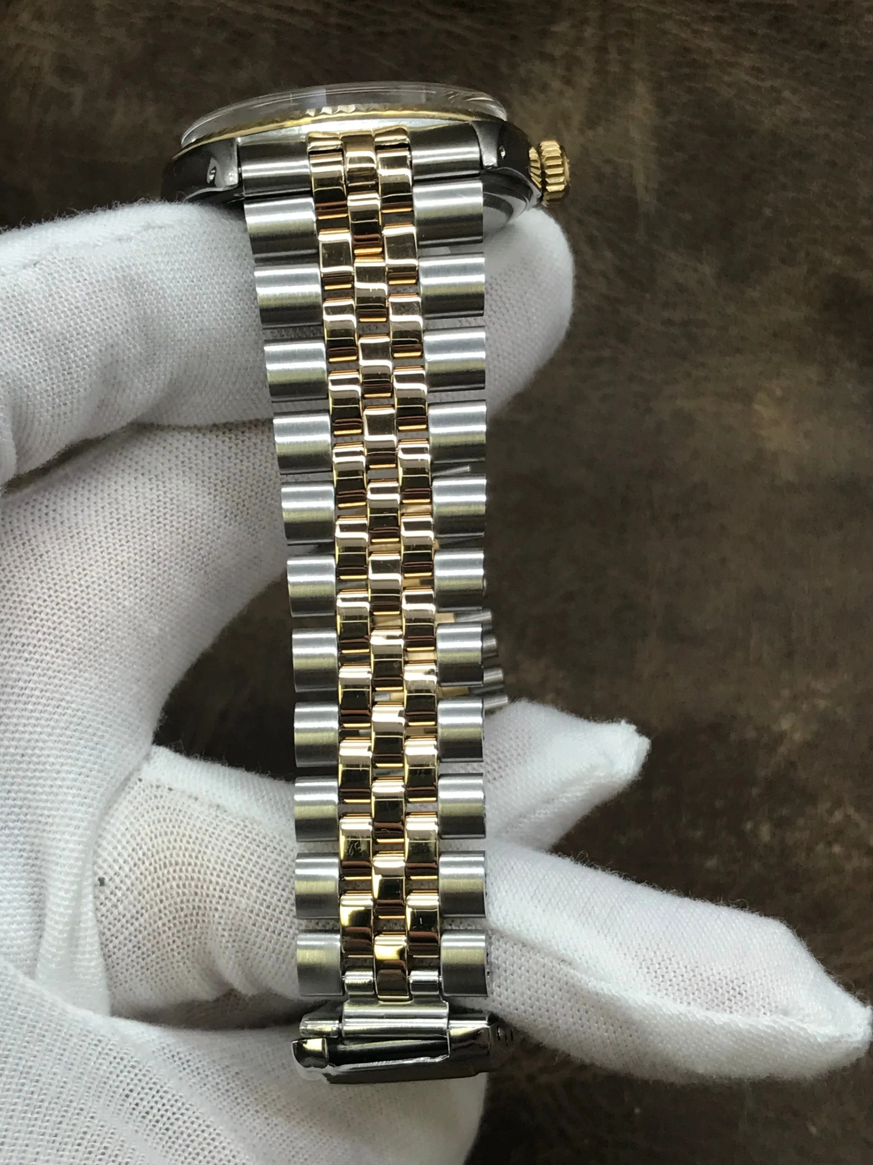 Rolex Datejust 36mm 1601 Champagne Dial Automatic Watch