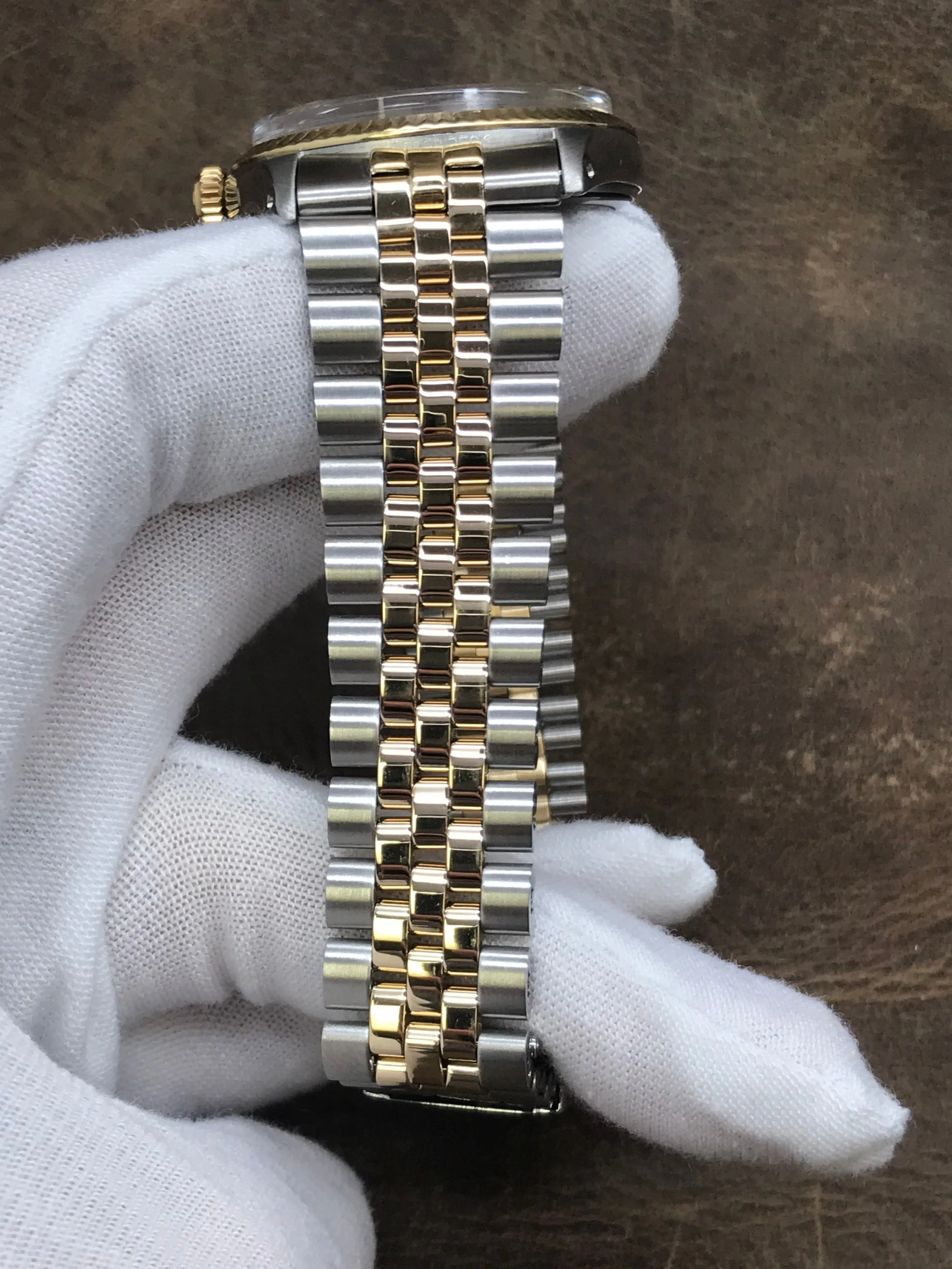Rolex Datejust 36mm 1601 Champagne Dial Automatic Watch