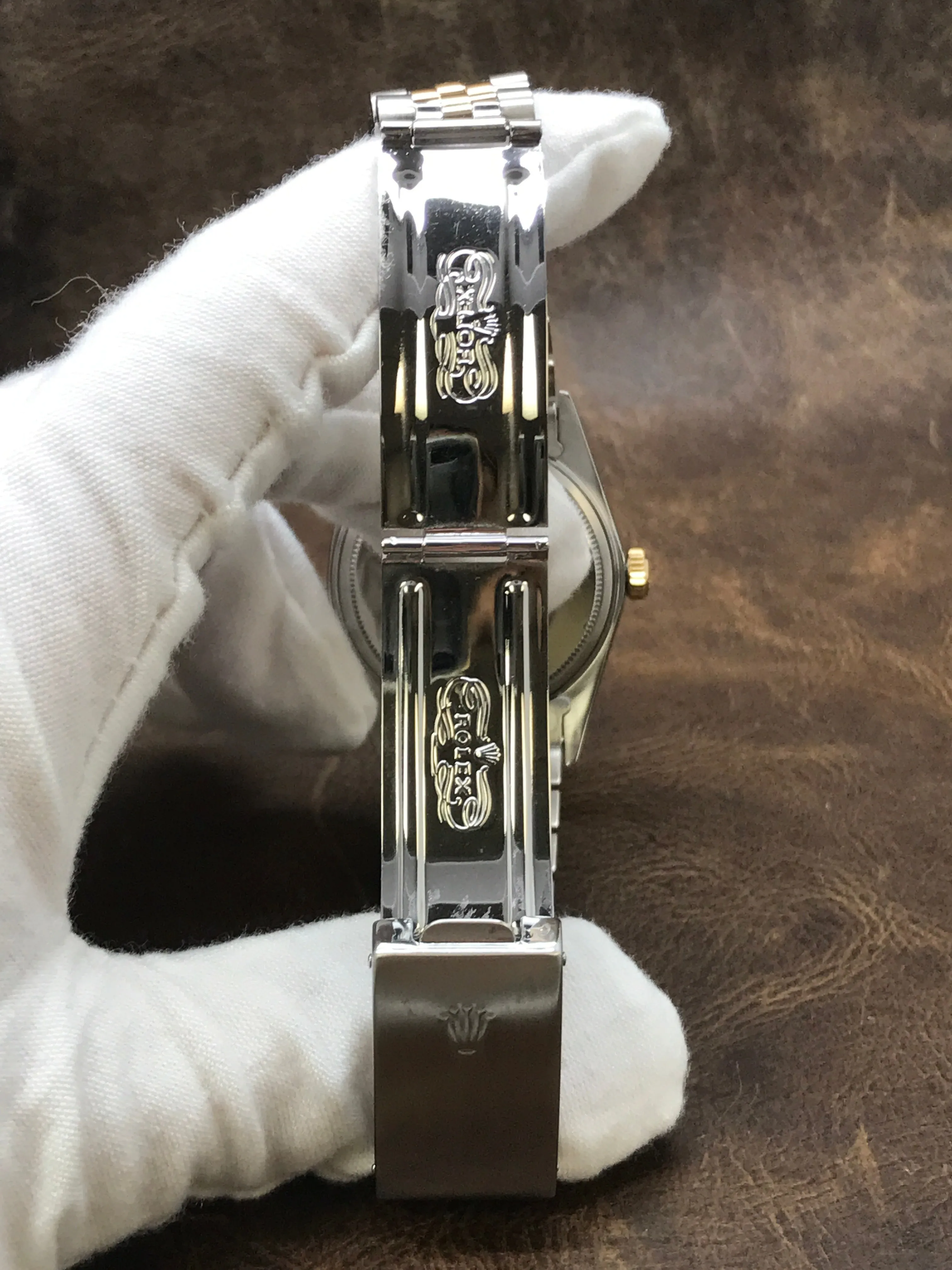 Rolex Datejust 36mm 1601 Custom MOP Diamond Dial Automatic Watch