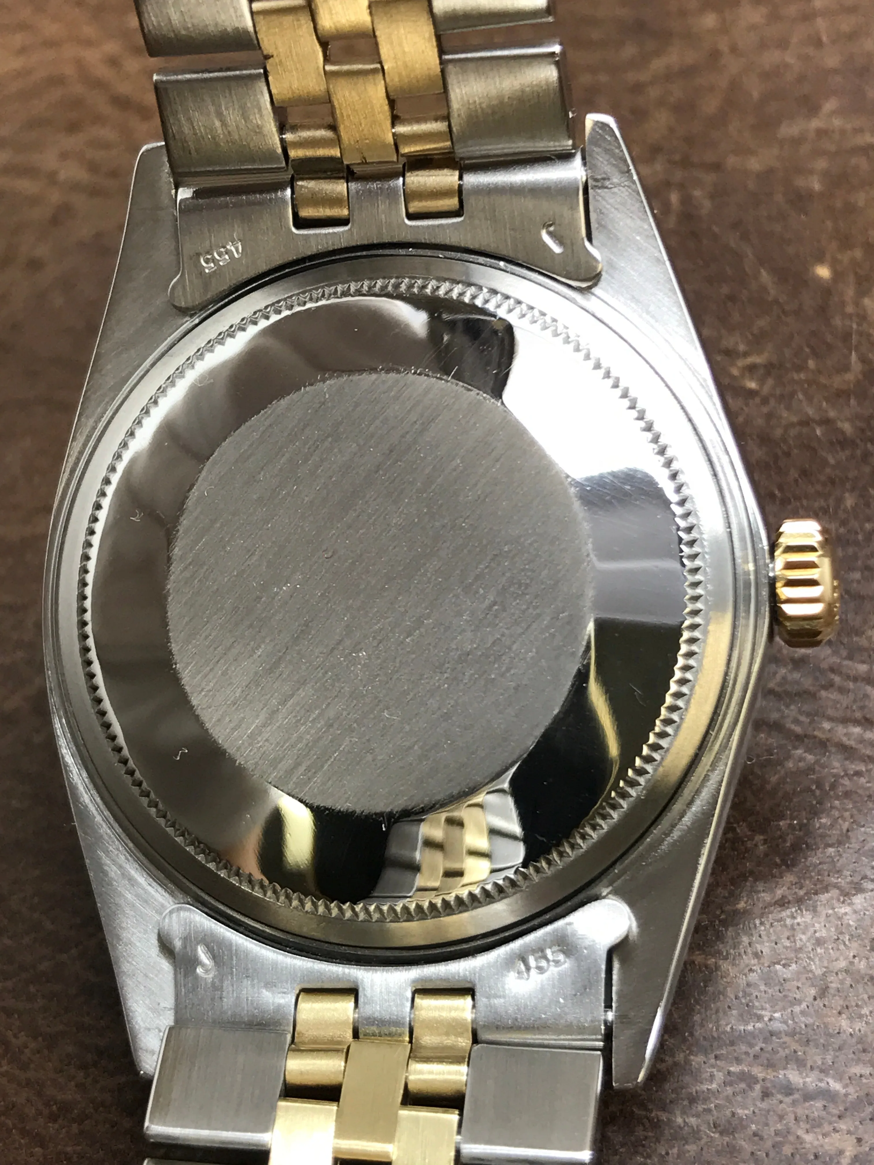 Rolex Datejust 36mm 1601 Custom MOP Diamond Dial Automatic Watch