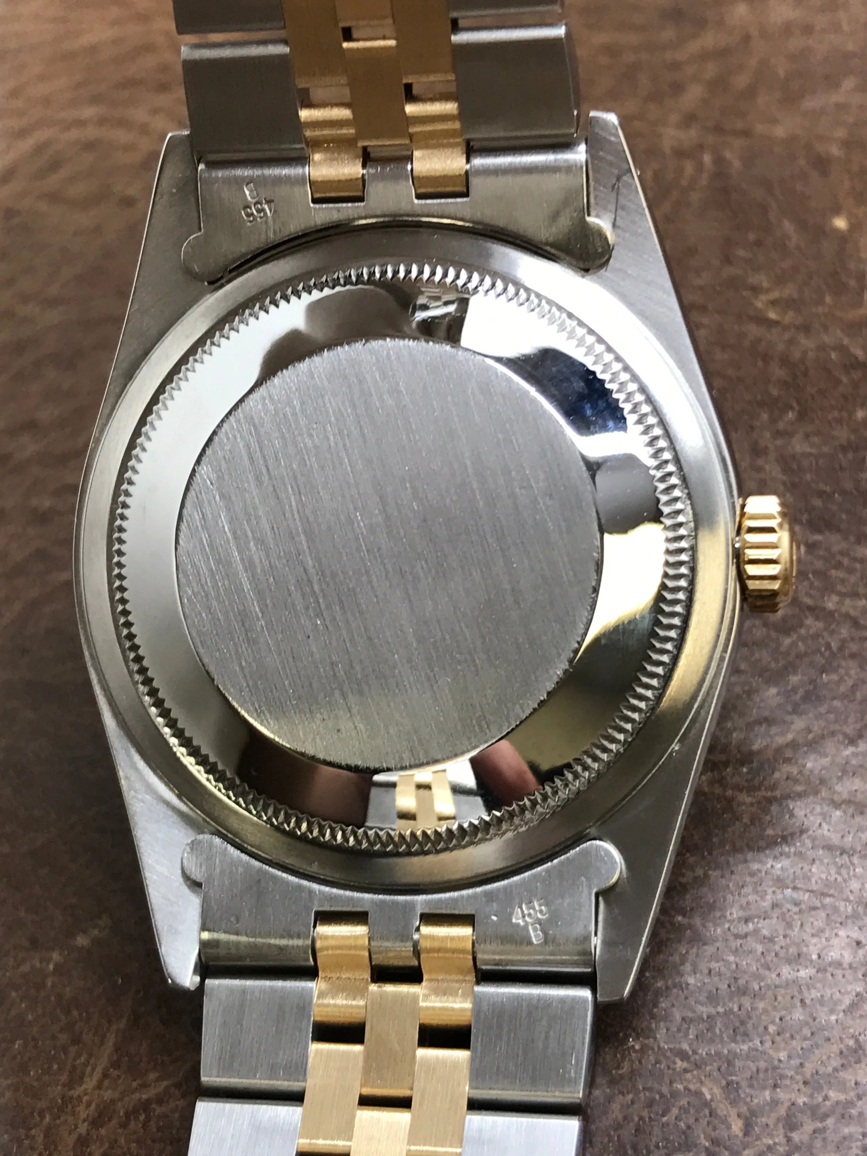 Rolex Datejust 36mm 16233 Champagne Diamond Dial Automatic Watch
