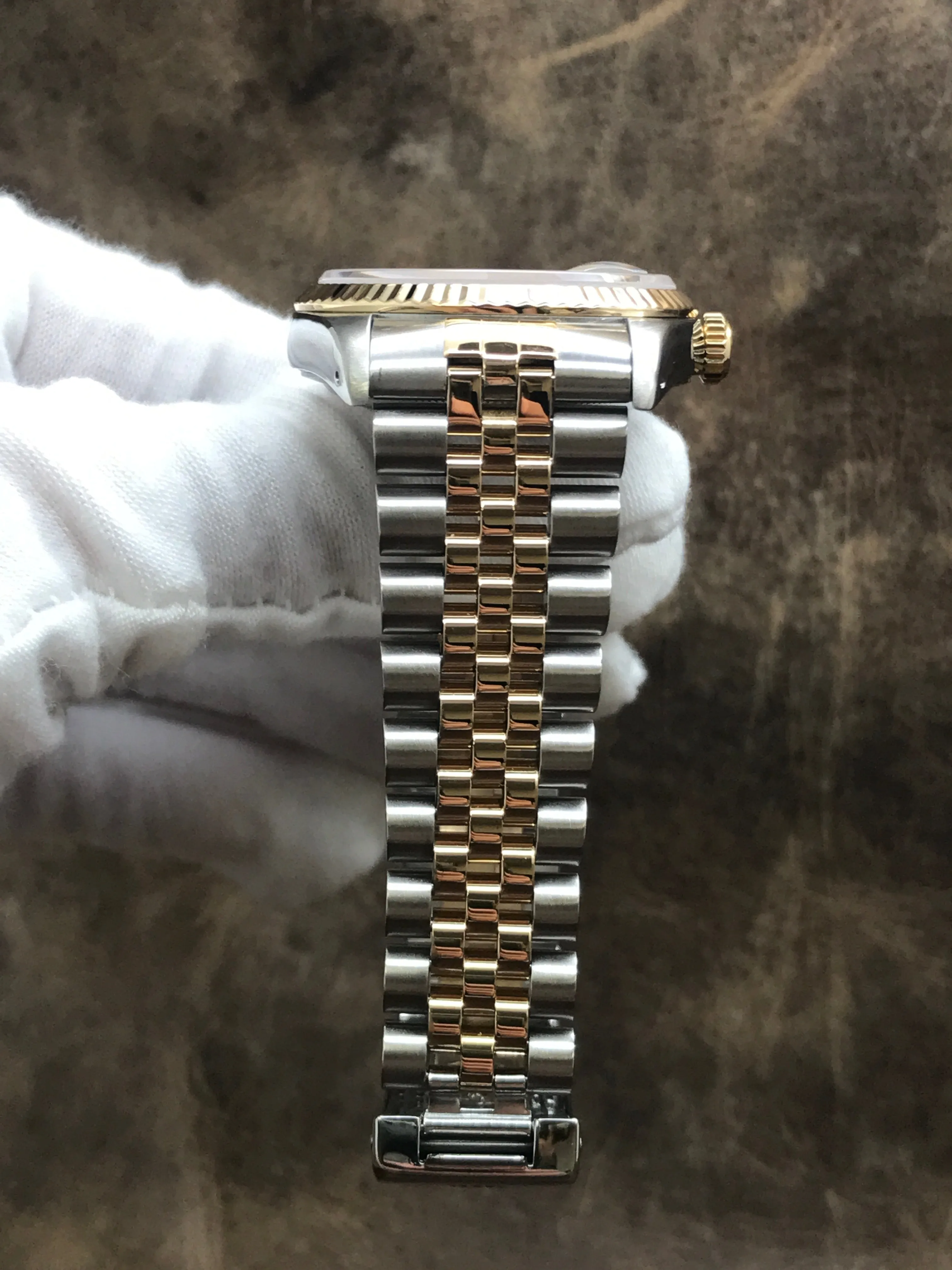Rolex Datejust 36mm 16233 Dark Brown Dial Automatic Watch