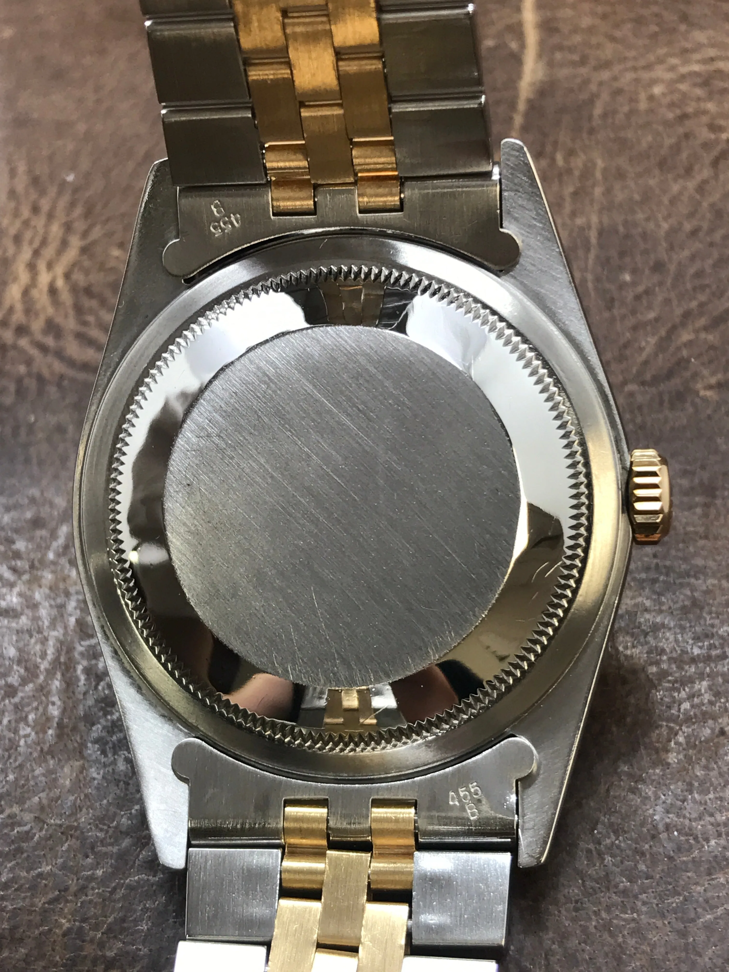 Rolex Datejust 36mm 16233 Dark Brown Dial Automatic Watch