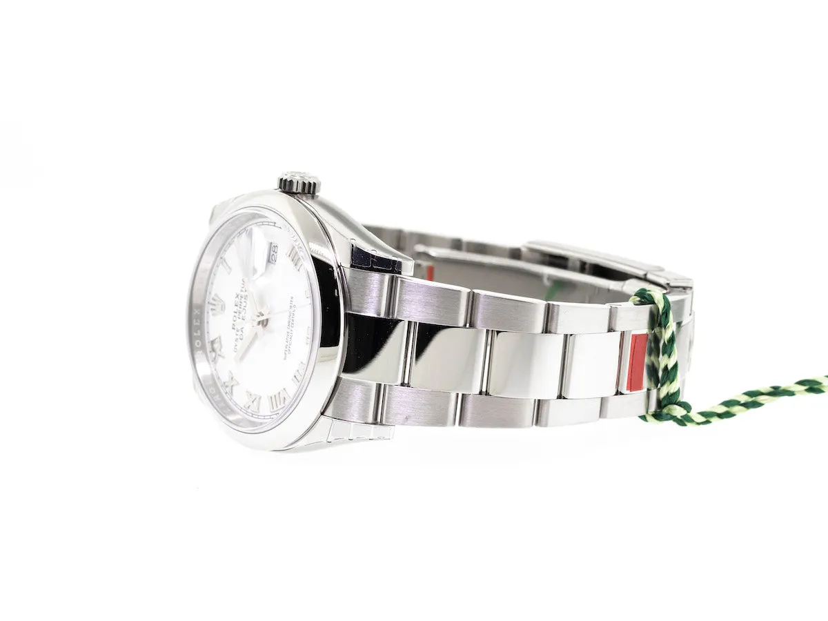 Rolex Datejust 36mm Stainless Steel White Roman Dial & Domed Bezel 126200