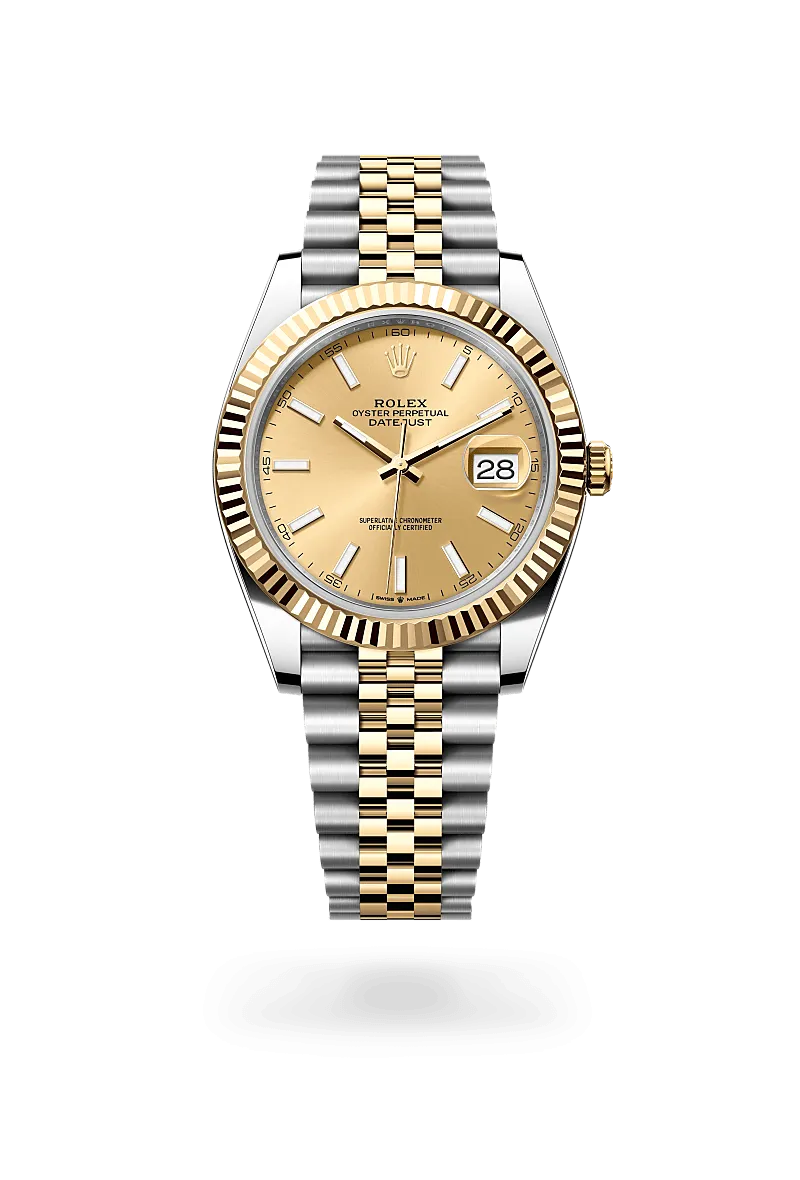 Rolex Datejust 41 in Yellow Rolesor - combination of Oystersteel and yellow gold, M126333-0010 | Walters & Hogsett