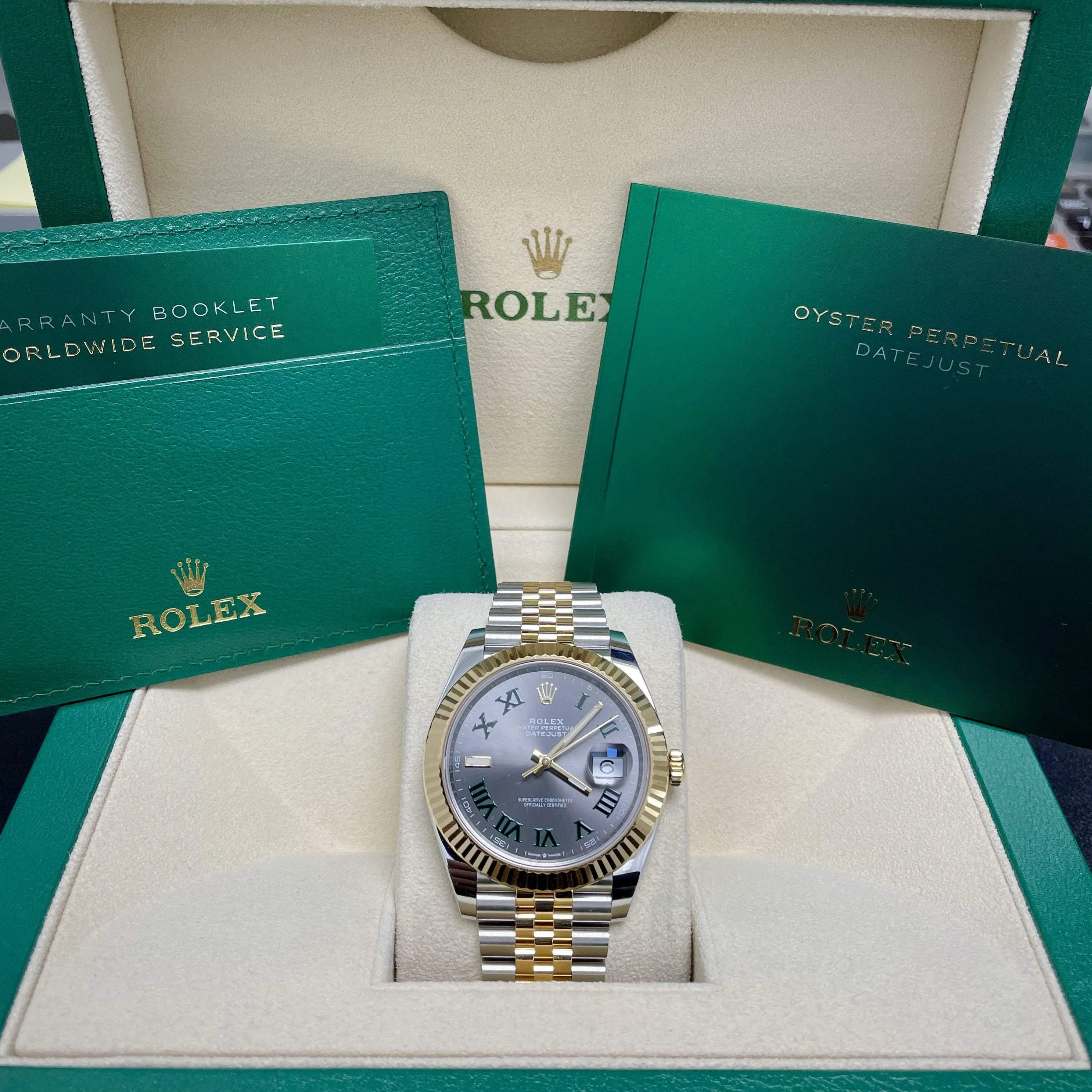 Rolex Datejust 41 Yellow Gold/Steel 126333