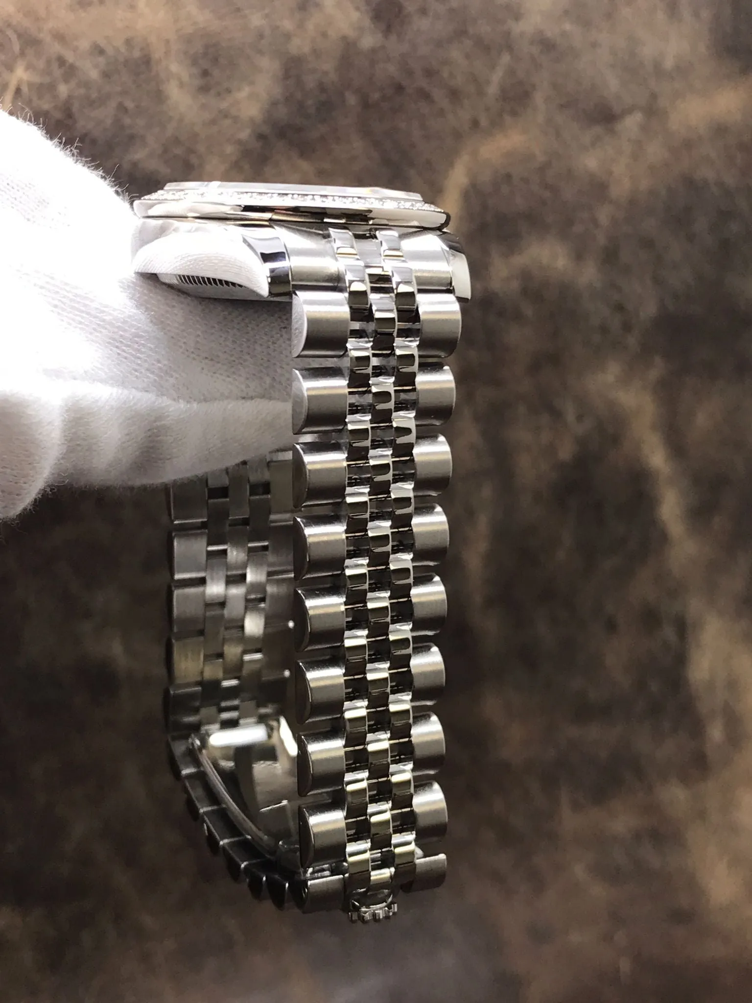 Rolex Datejust Lady 31 178384 Rhodium Flowers Dial Automatic Women's Watch