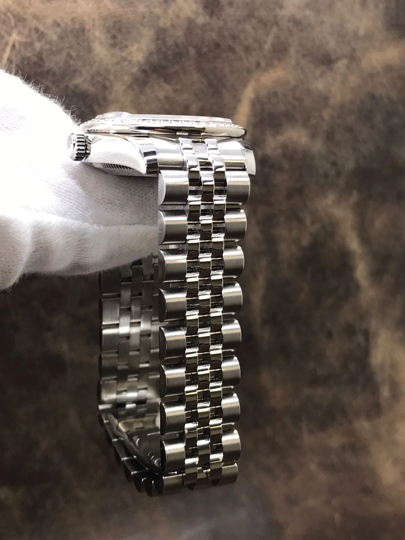 Rolex Datejust Lady 31 178384 Rhodium Flowers Dial Automatic Women's Watch