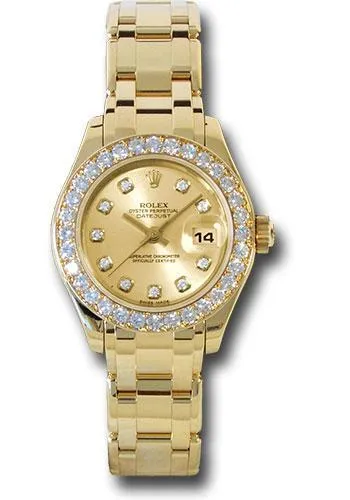 Rolex Datejust Pearlmaster Watch: 80298 chd
