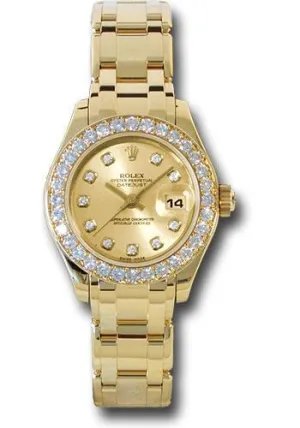 Rolex Datejust Pearlmaster Watch: 80298 chd