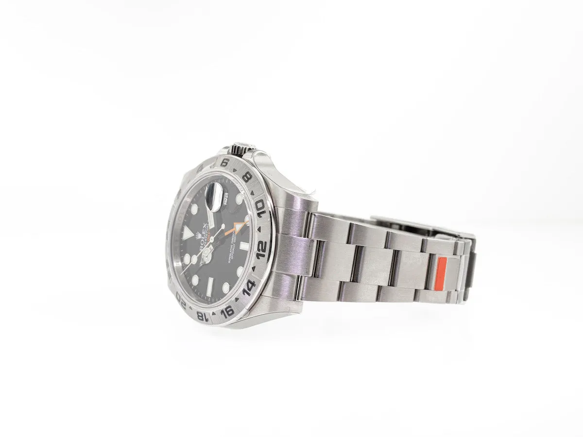 Rolex Explorer II 42mm Stainless Steel Black Dial & Steel Bezel 226570