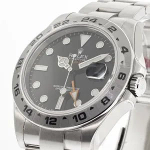 Rolex Explorer II 42mm Stainless Steel Black Dial & Steel Bezel 226570