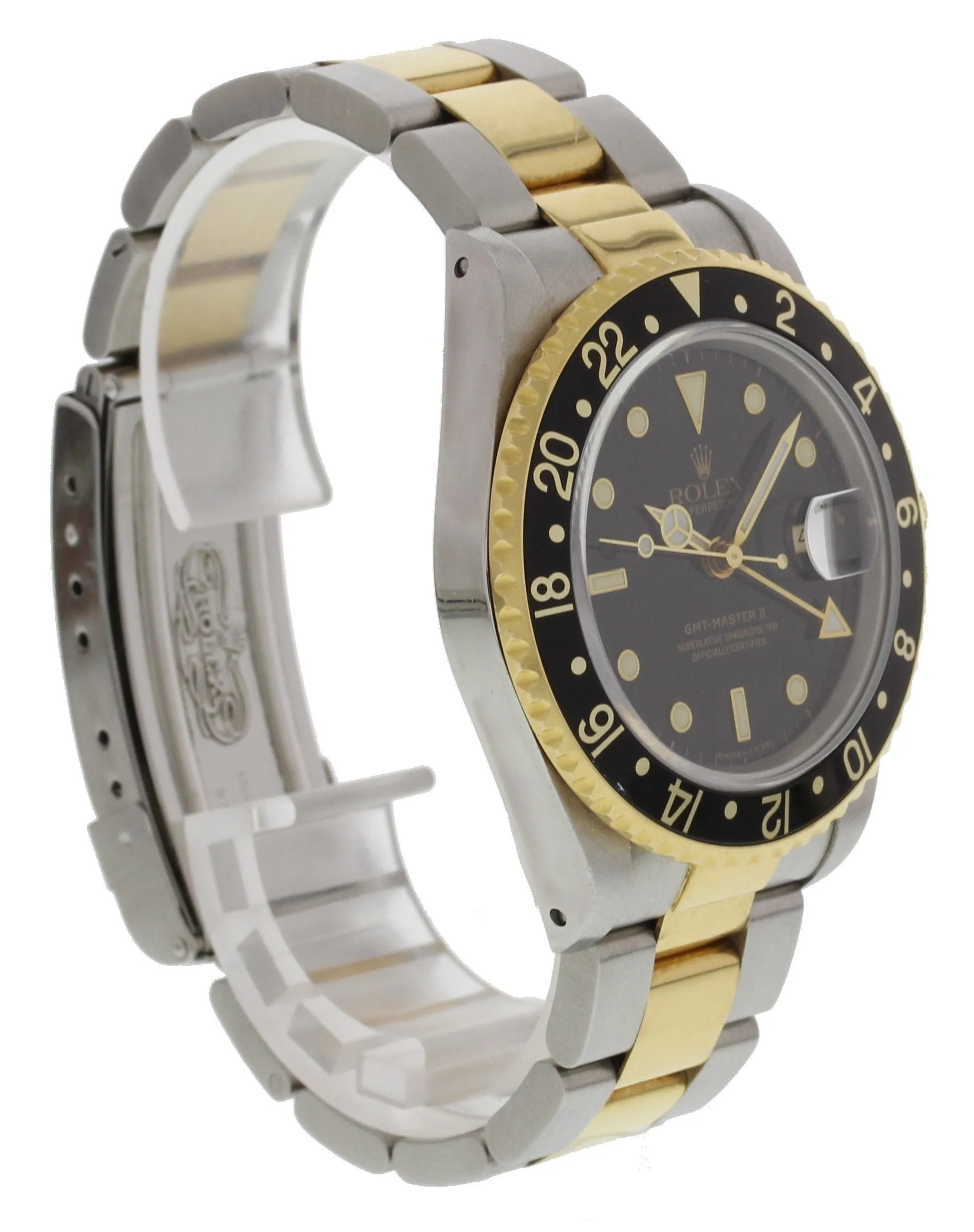 Rolex GMT-Master II 18K Yellow Gold & S/S 16713