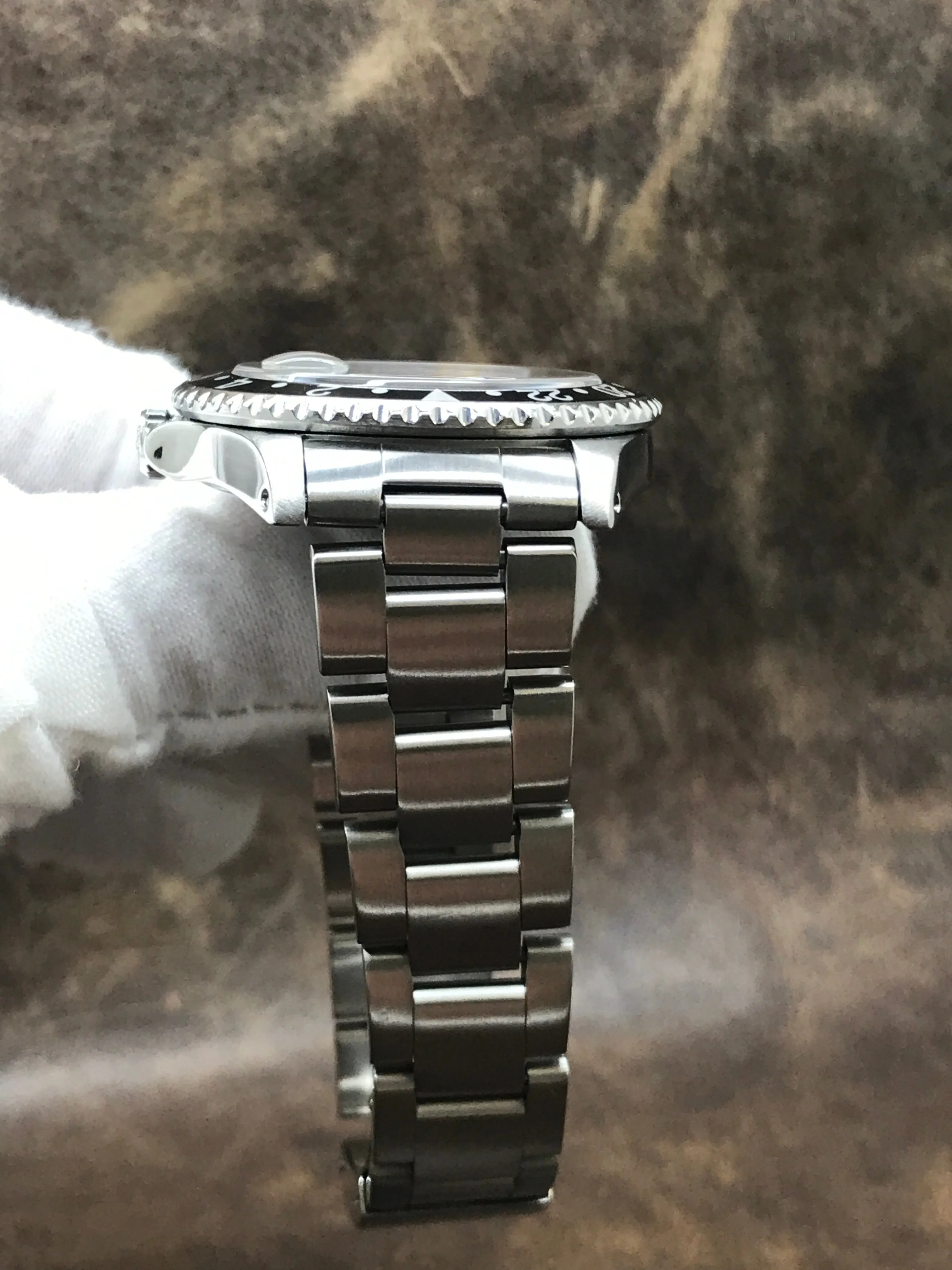 Rolex GMT Master II Coke 16710 Black Dial Automatic Men's Watch