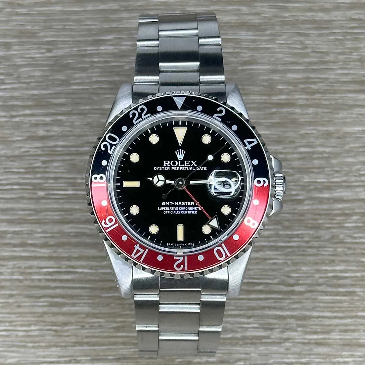 Rolex GMT Master II Coke SS