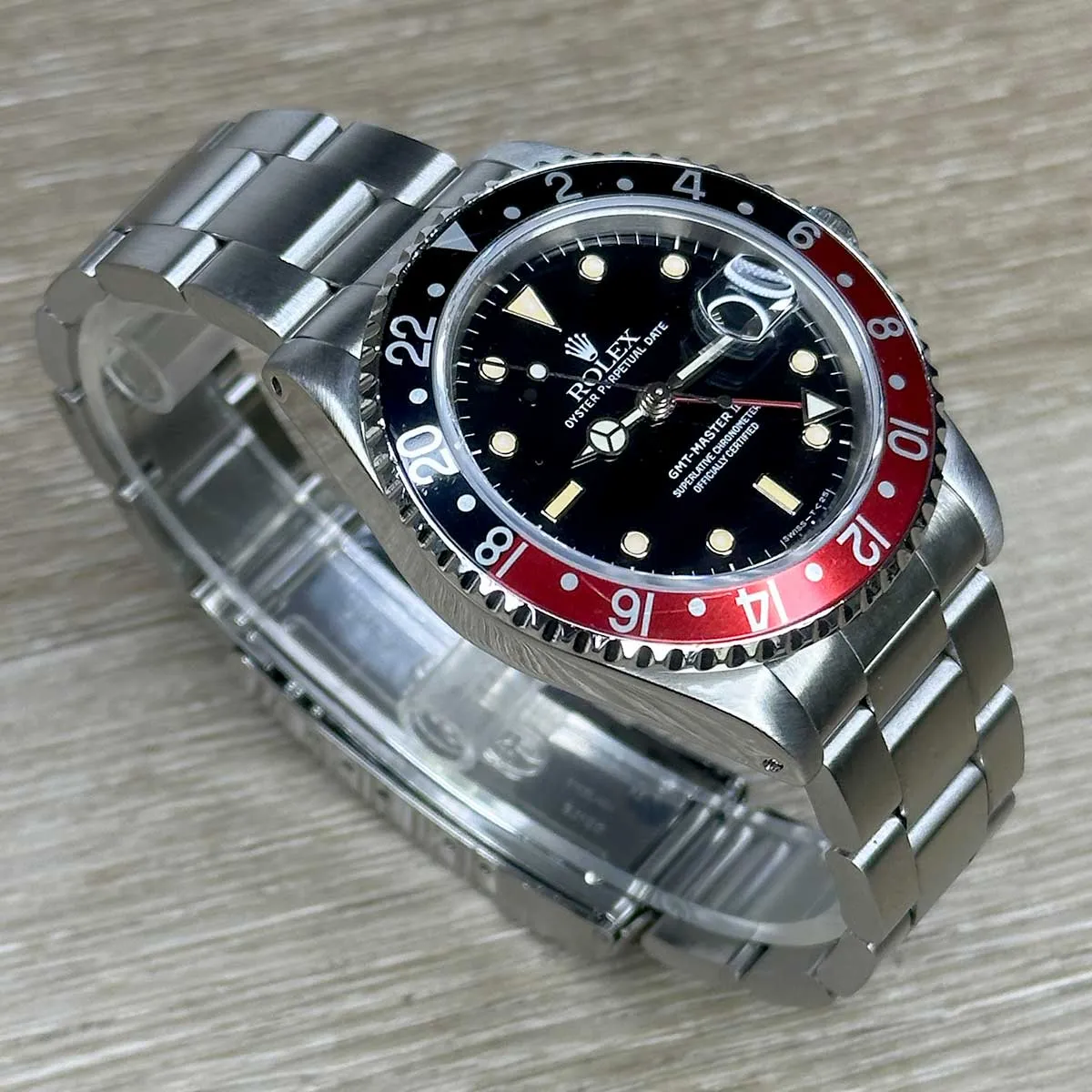 Rolex GMT Master II Coke SS
