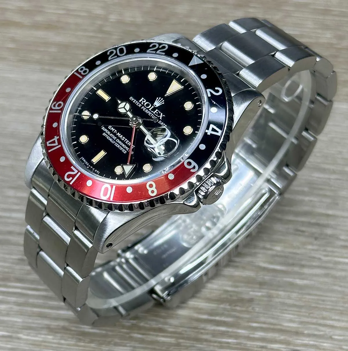Rolex GMT Master II Coke SS