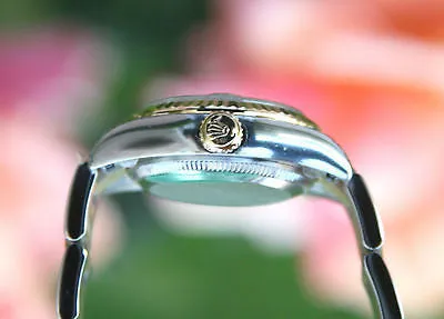 ROLEX LADIES 26mm DATEJUST 18K GOLD & STEEL RAISED ROMAN Vsn 179173 UNWORN