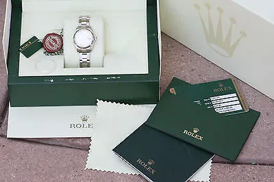 ROLEX LADIES 26mm DATEJUST STAINLESS STEEL FACTORY JUBILEE DIAMOND SILVER 179174