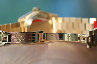 ROLEX LADIES 26mm PRESIDENT 18K YELLOW GOLD 179178 WHITE ROMAN DIAL UNWORN