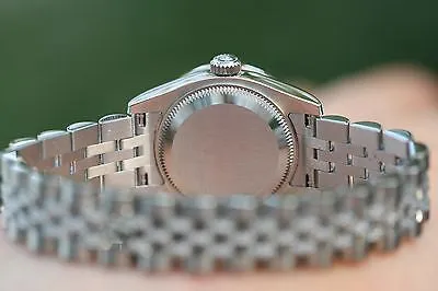 ROLEX LADIES DATEJUST STAINLES STEEL JUBILEE DIAMOND BAND LUGS DIAL BEZEL UNWORN
