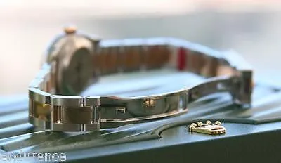 ROLEX LADIES DATEJUST WATCH ROSE GOLD STEEL WHITE ROMAN TWO TONE 179171