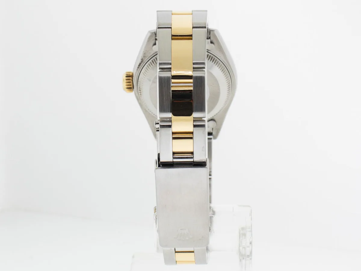 Rolex Lady-Datejust 26mm Yellow Gold & Steel Champagne Index Dial 79173
