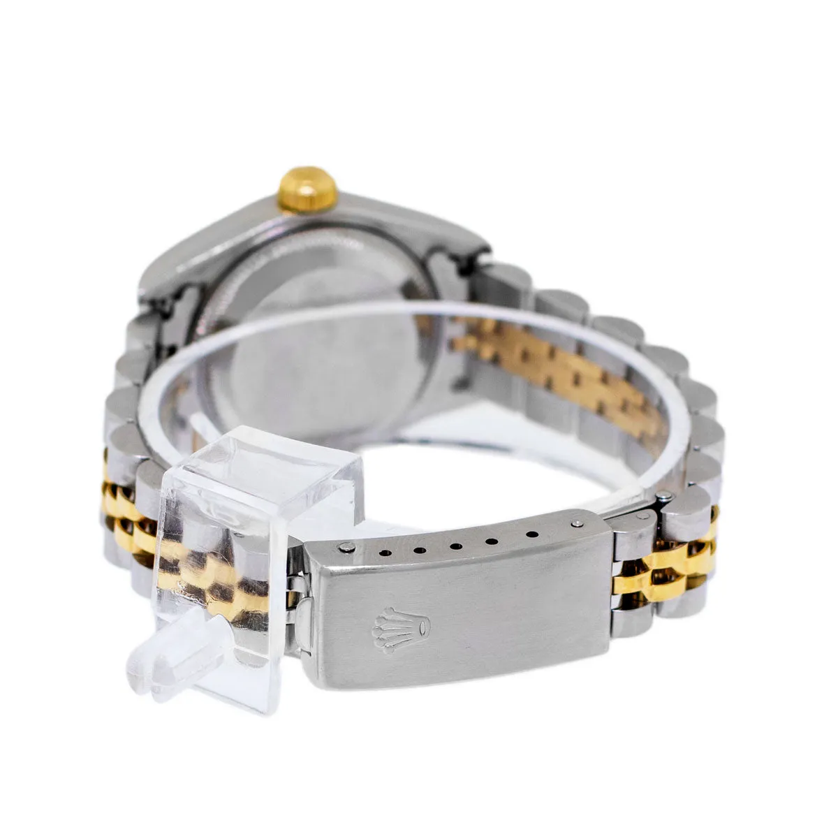 Rolex Lady-Datejust 26mm Yellow Gold & Steel Champagne Index Dial, Fluted Bezel 79173