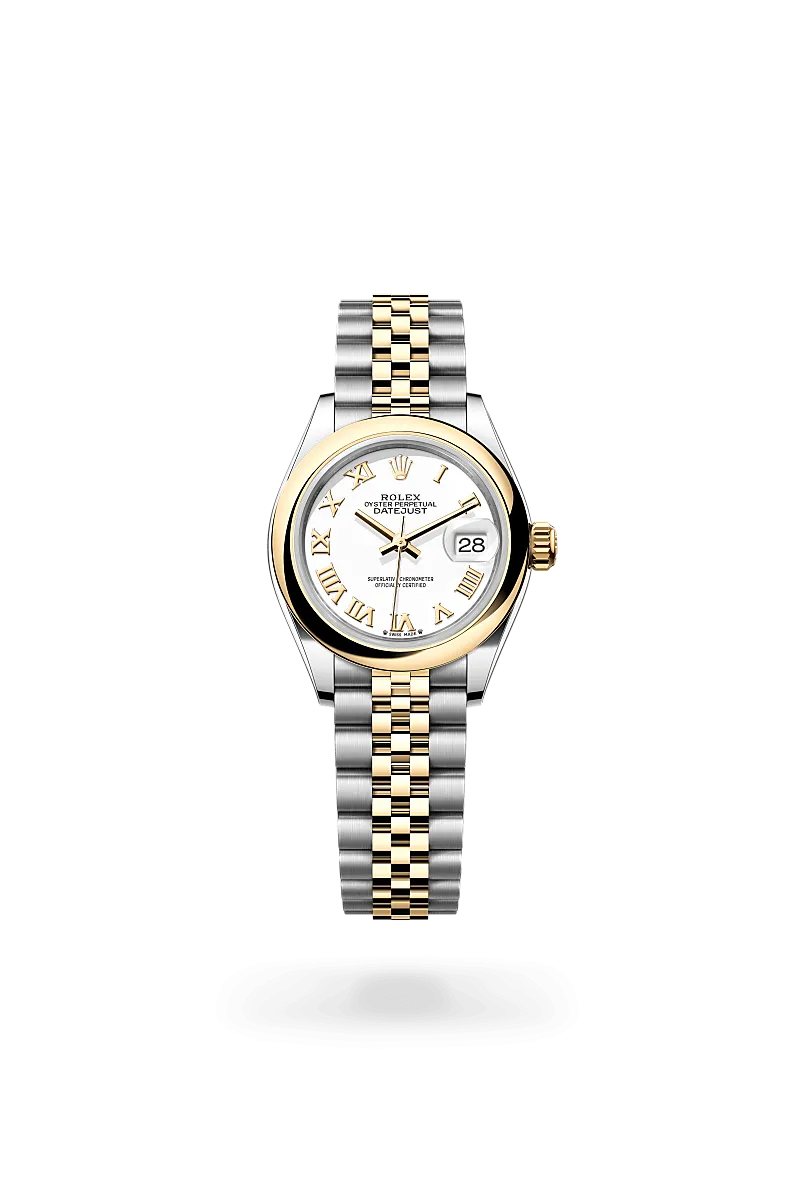 Rolex Lady-Datejust in Yellow Rolesor - combination of Oystersteel and yellow gold, M279163-0023 | Walters & Hogsett