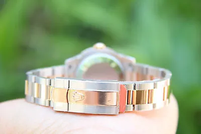 ROLEX MIDSIZE DATEJUST ROSE GOLD 31mm DIAMOND BEZEL JUBILEE DIAL 178241 UNWORN