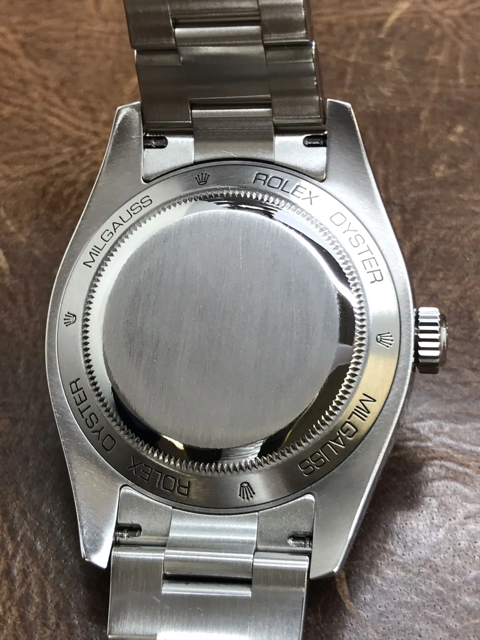 Rolex Milgauss 116400 Black Dial Automatic Men's Watch