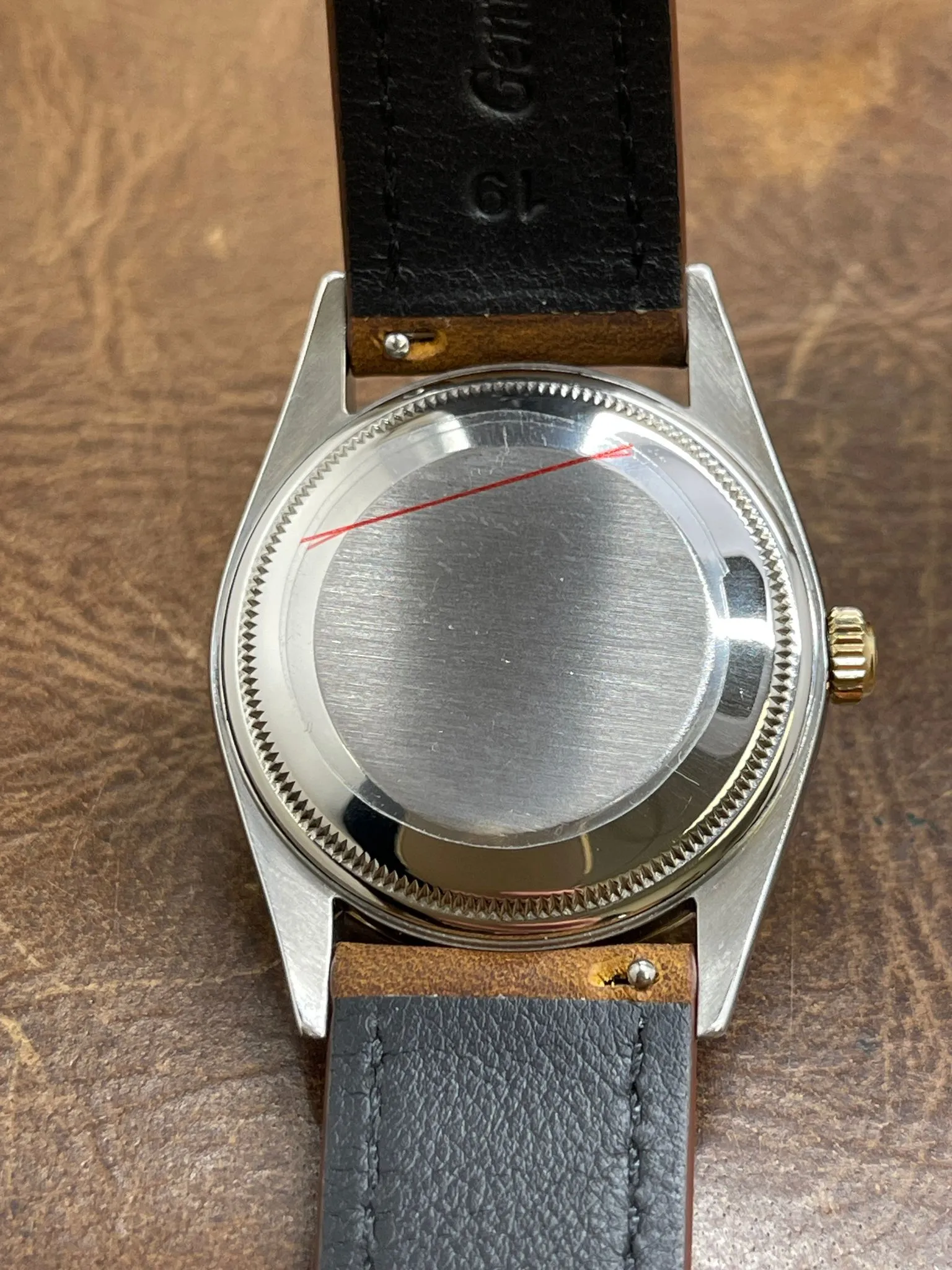 Rolex Oyster Perpetual 34mm 14203 Silver Dial Automatic Watch