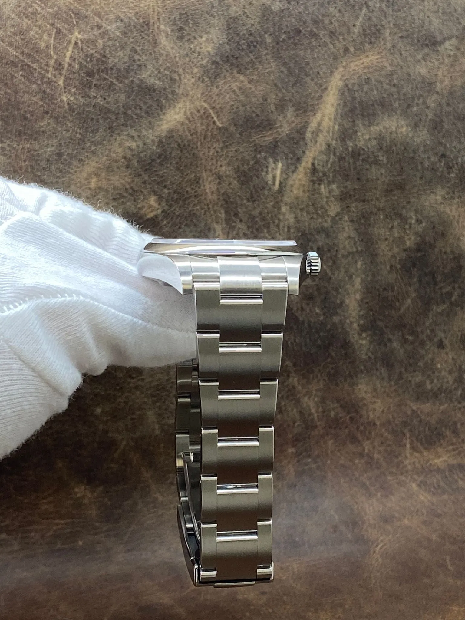 Rolex Oyster Perpetual 39mm 114300 Rhodium Dial Automatic Watch