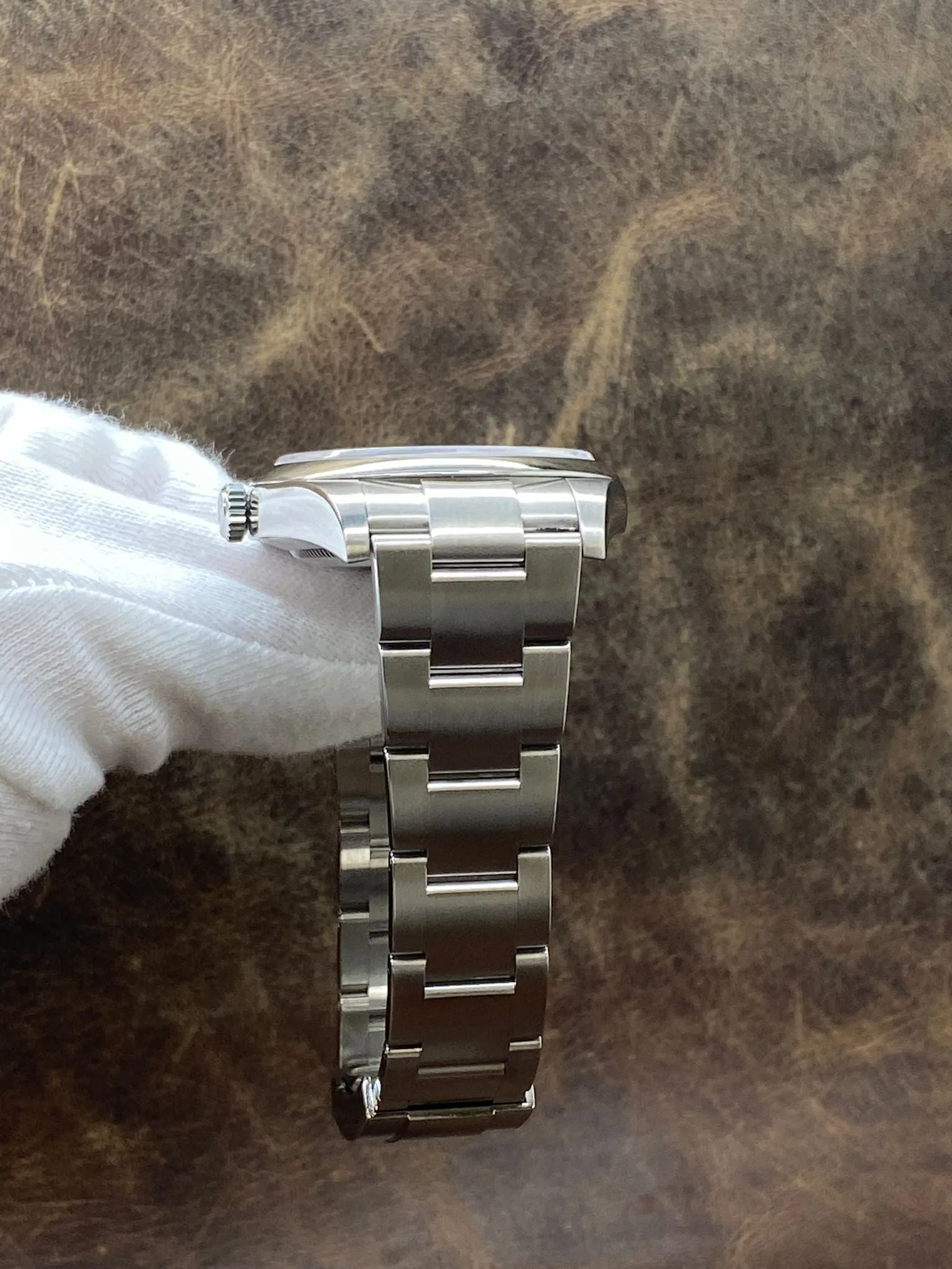 Rolex Oyster Perpetual 39mm 114300 Rhodium Dial Automatic Watch