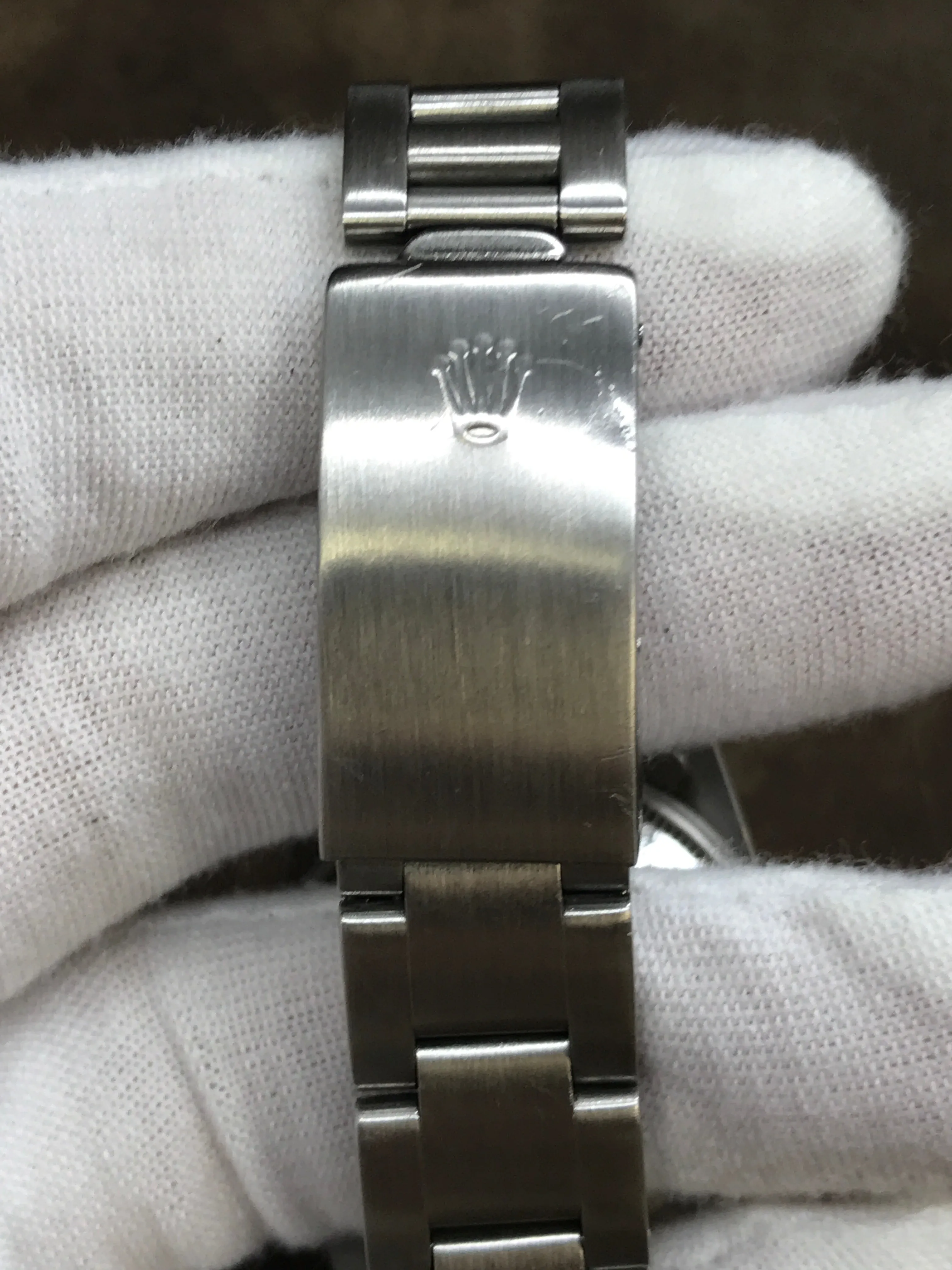 Rolex Oyster Perpetual Date 34mm 15000 Silver Dial Automatic Watch