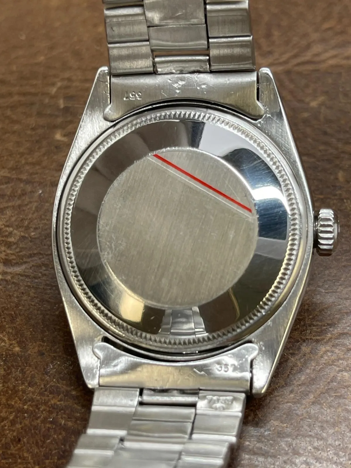 Rolex Oyster Perpetual Date 34mm 1501 Silver Dial Automatic Watch
