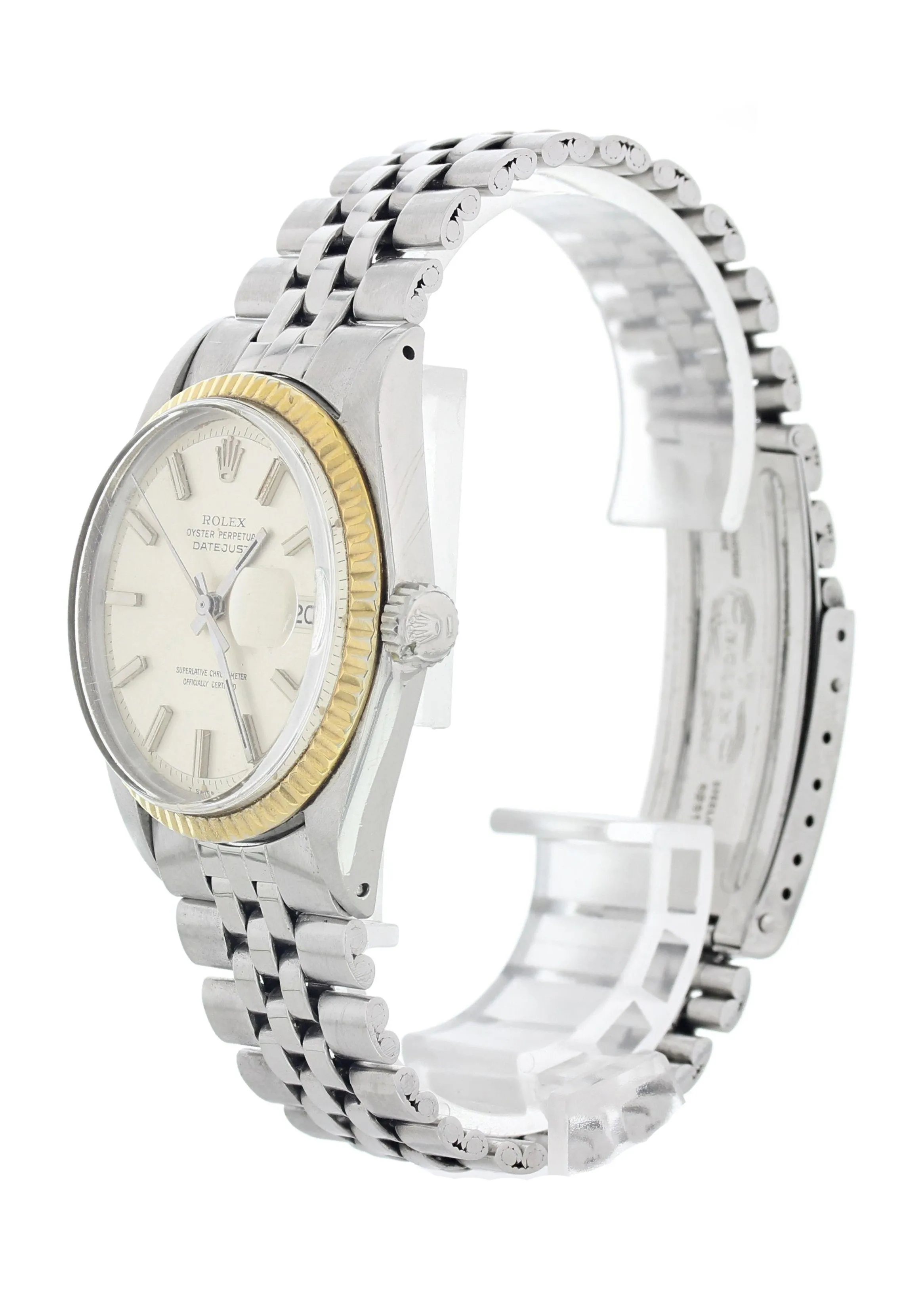 Rolex Oyster Perpetual Datejust 1601 Mens Watch