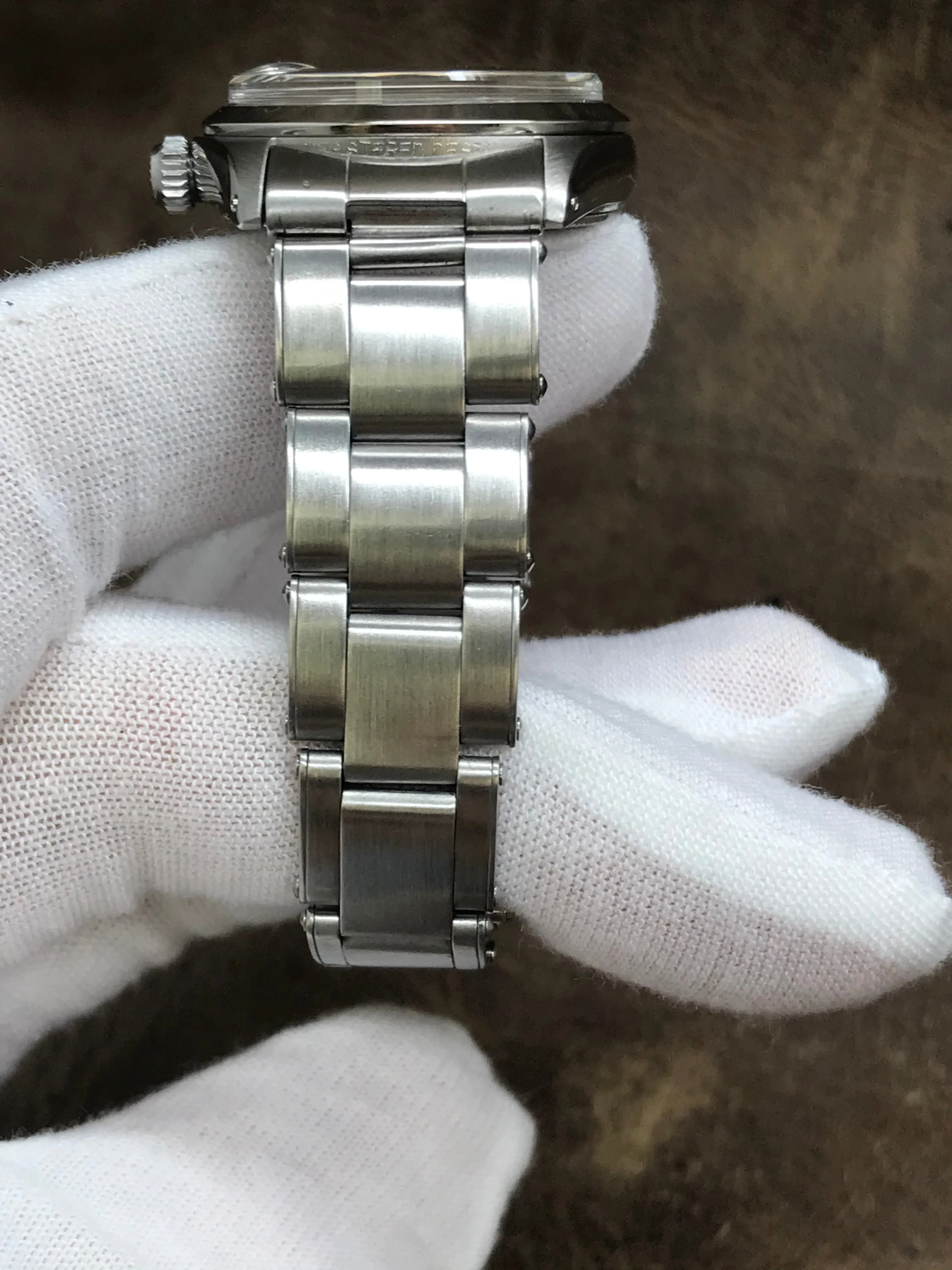 Rolex Oysterdate 6466 Silver Dial Manual winding Men's Watch