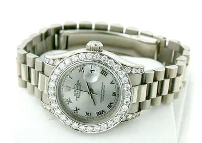 ROLEX PRESIDENT 26mm 18K WHITE GOLD 179239 MINT