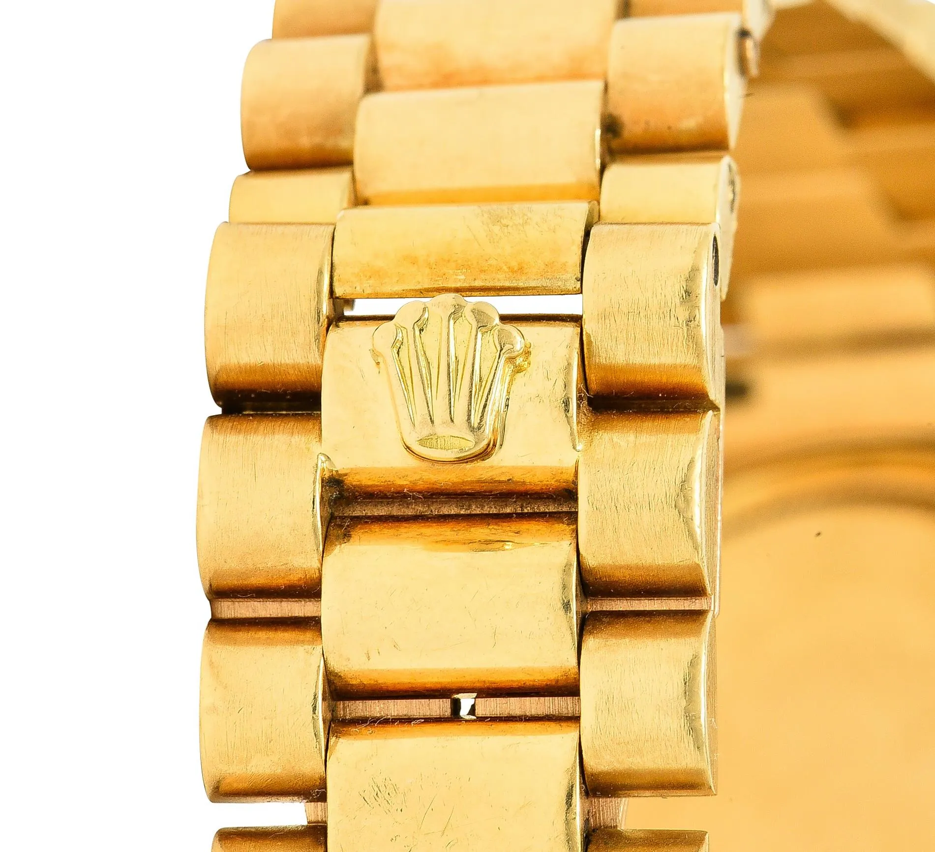 Rolex President Day-Date Vintage Men's Green Dial Diamond Unisex Watch 18038