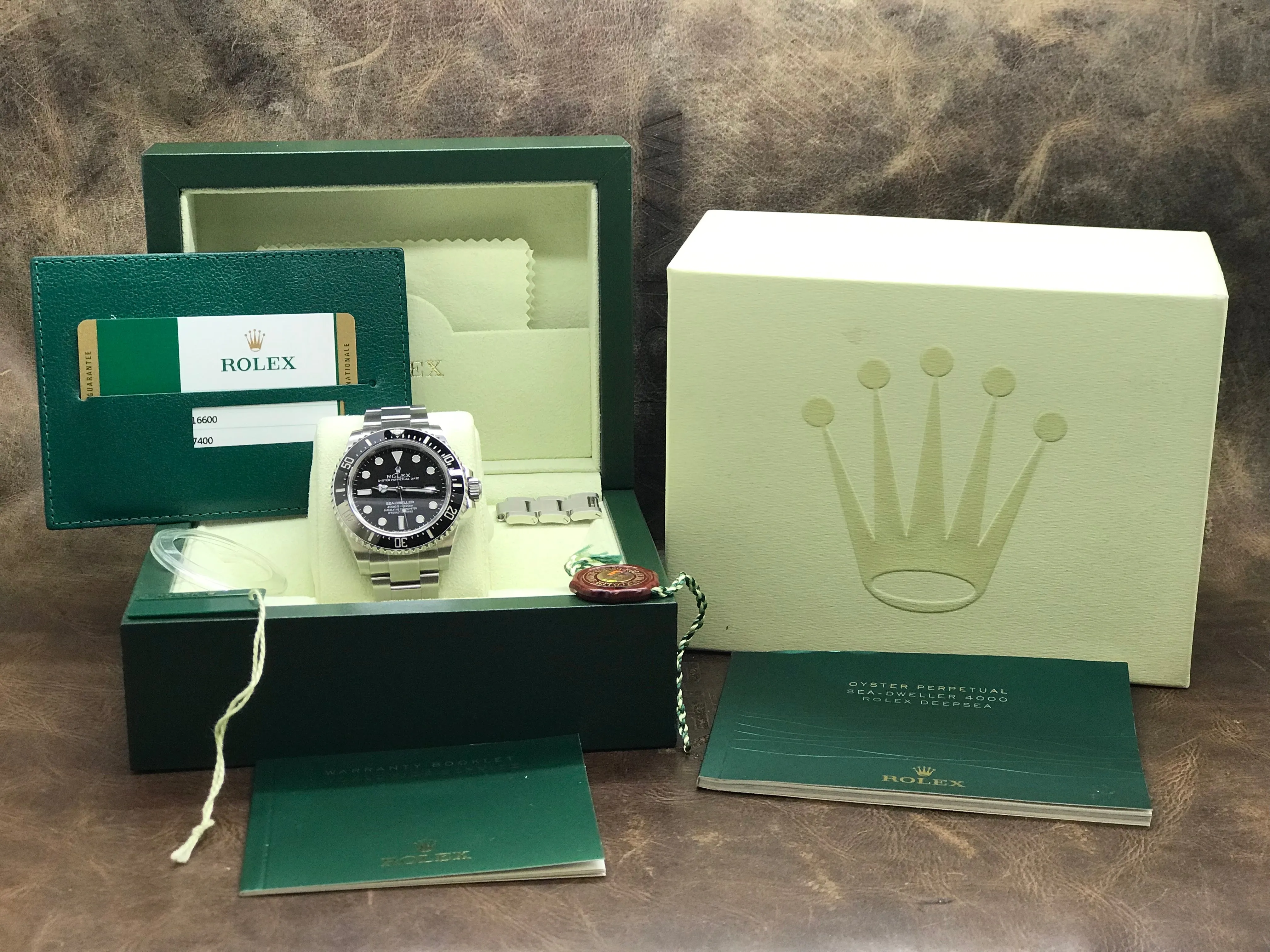 Rolex Sea-Dweller 116600 Black Dial Automatic Men's Watch
