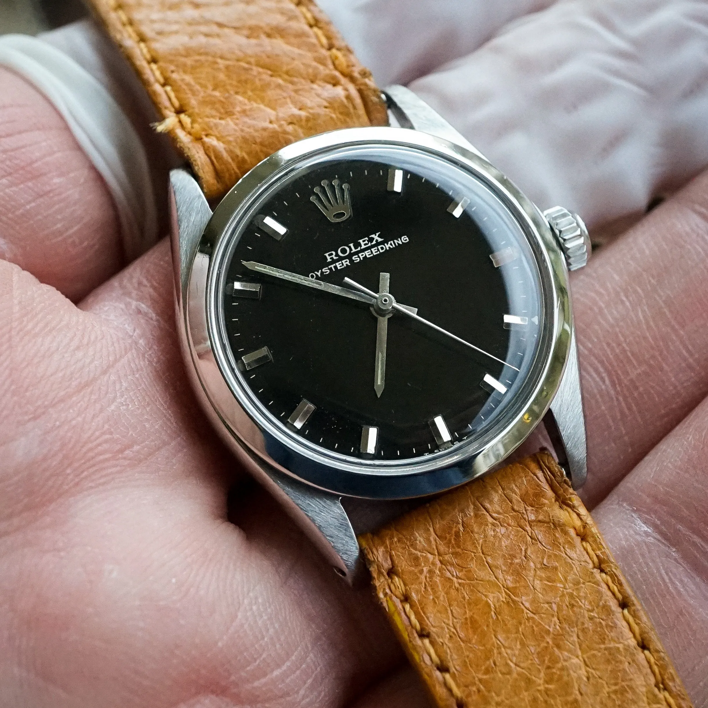 Rolex Speedking Gilt serviced w/ 1yr warranty.