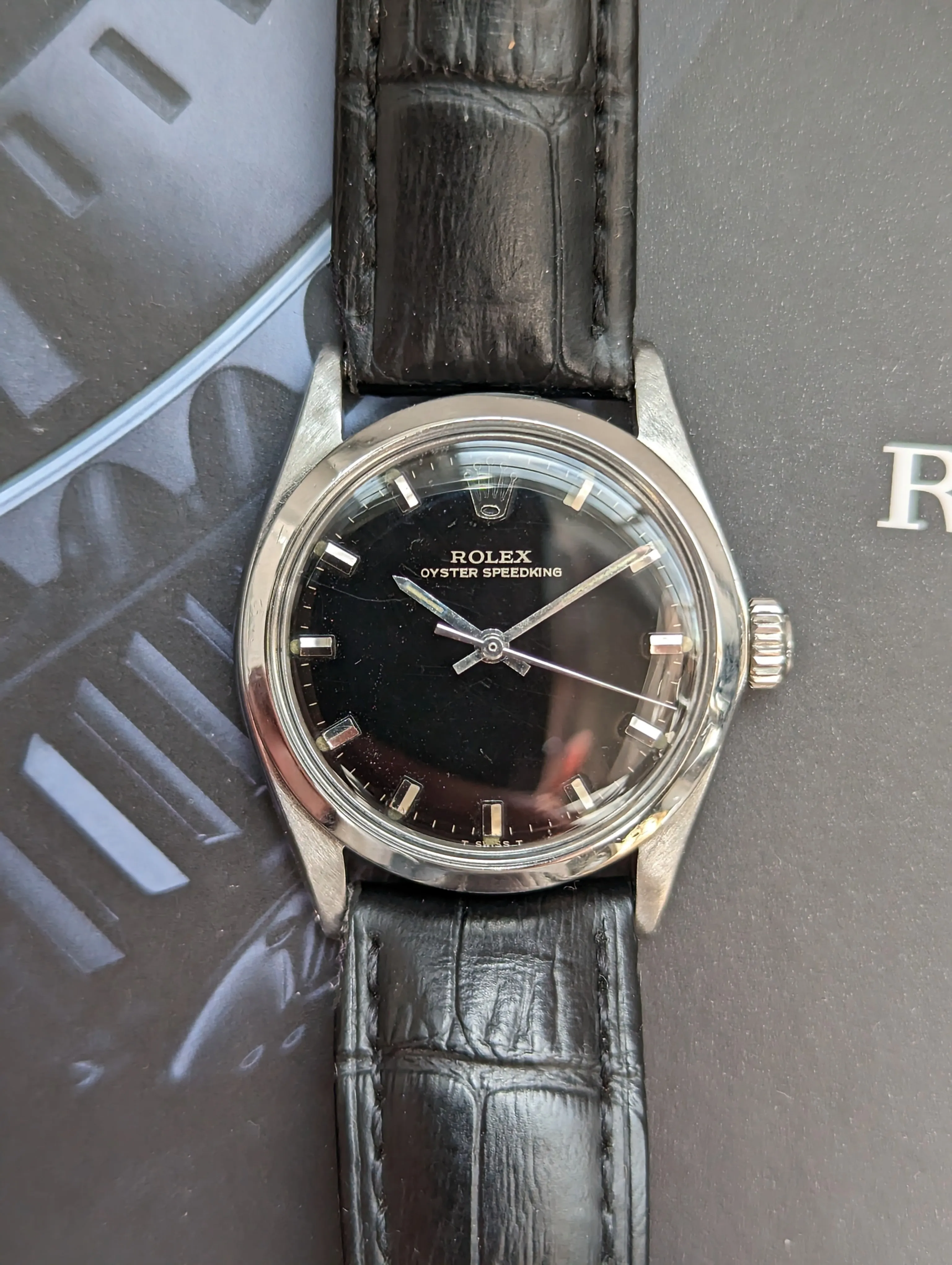 Rolex Speedking Gilt serviced w/ 1yr warranty.