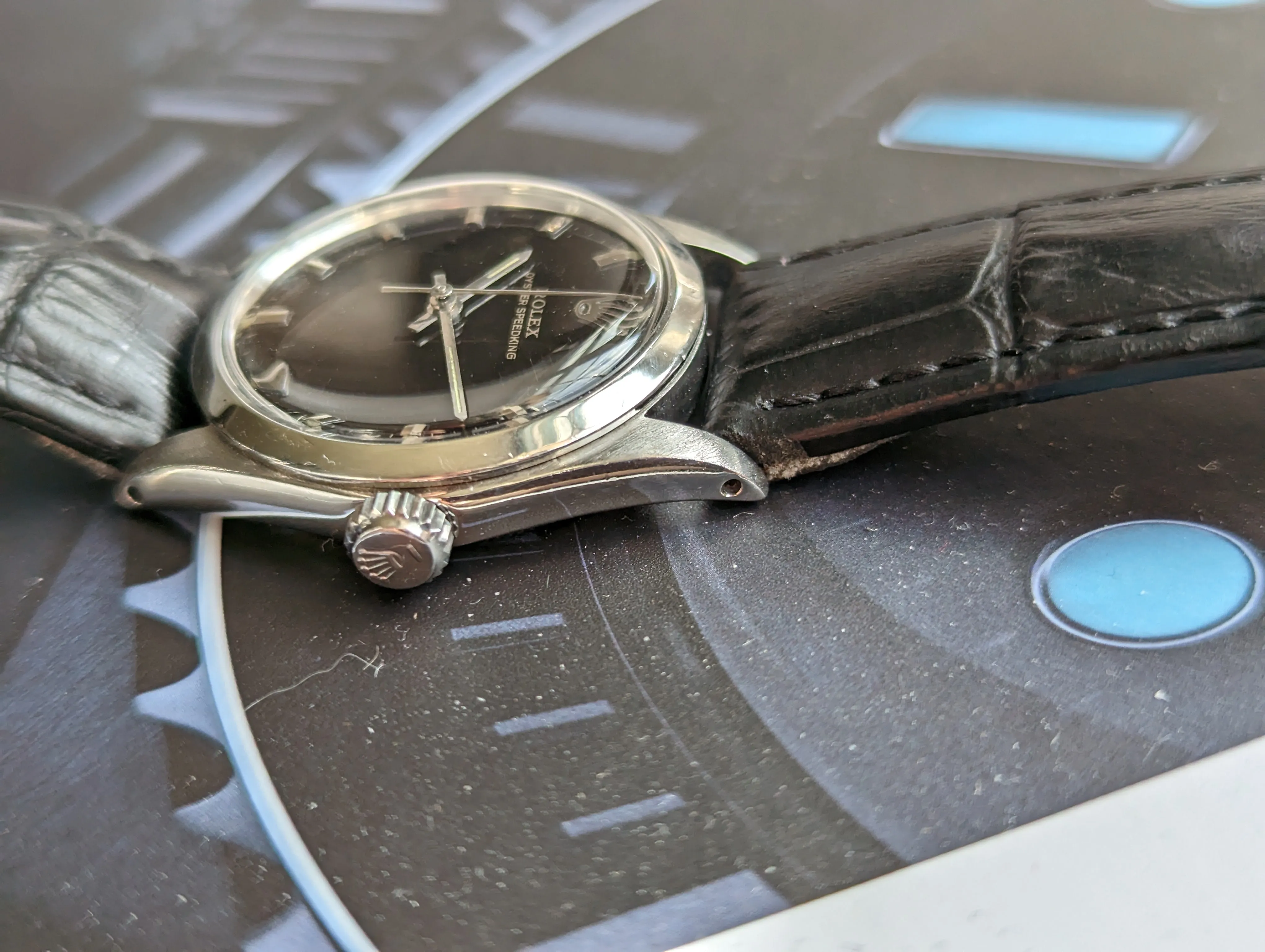 Rolex Speedking Gilt serviced w/ 1yr warranty.
