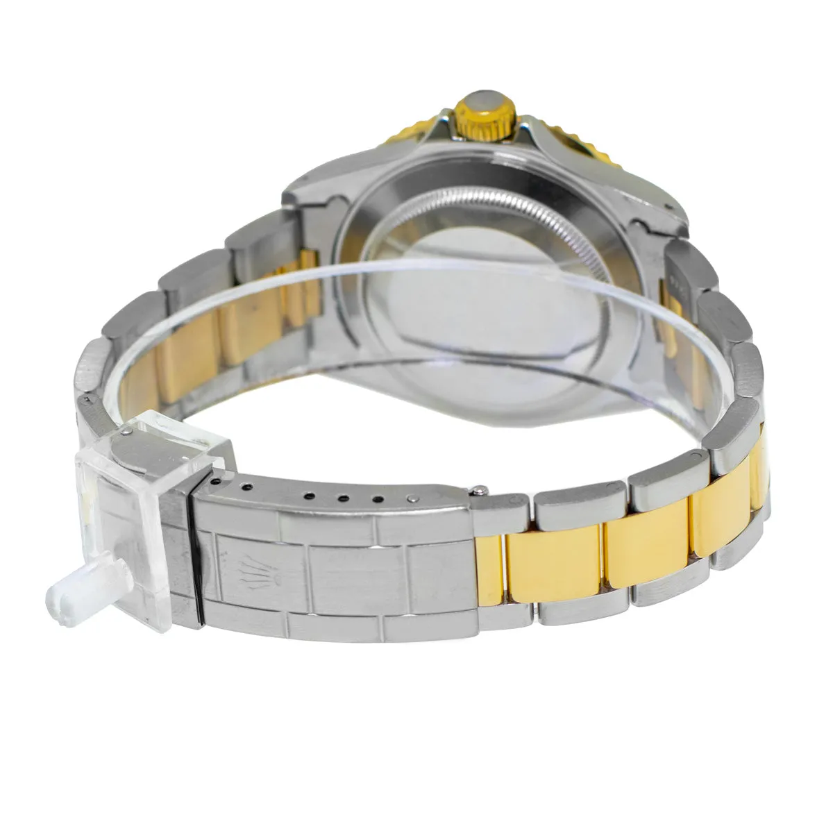 Rolex Submariner Date 40mm Yellow Gold & Steel Blue Dial & Blue Bezel 16613