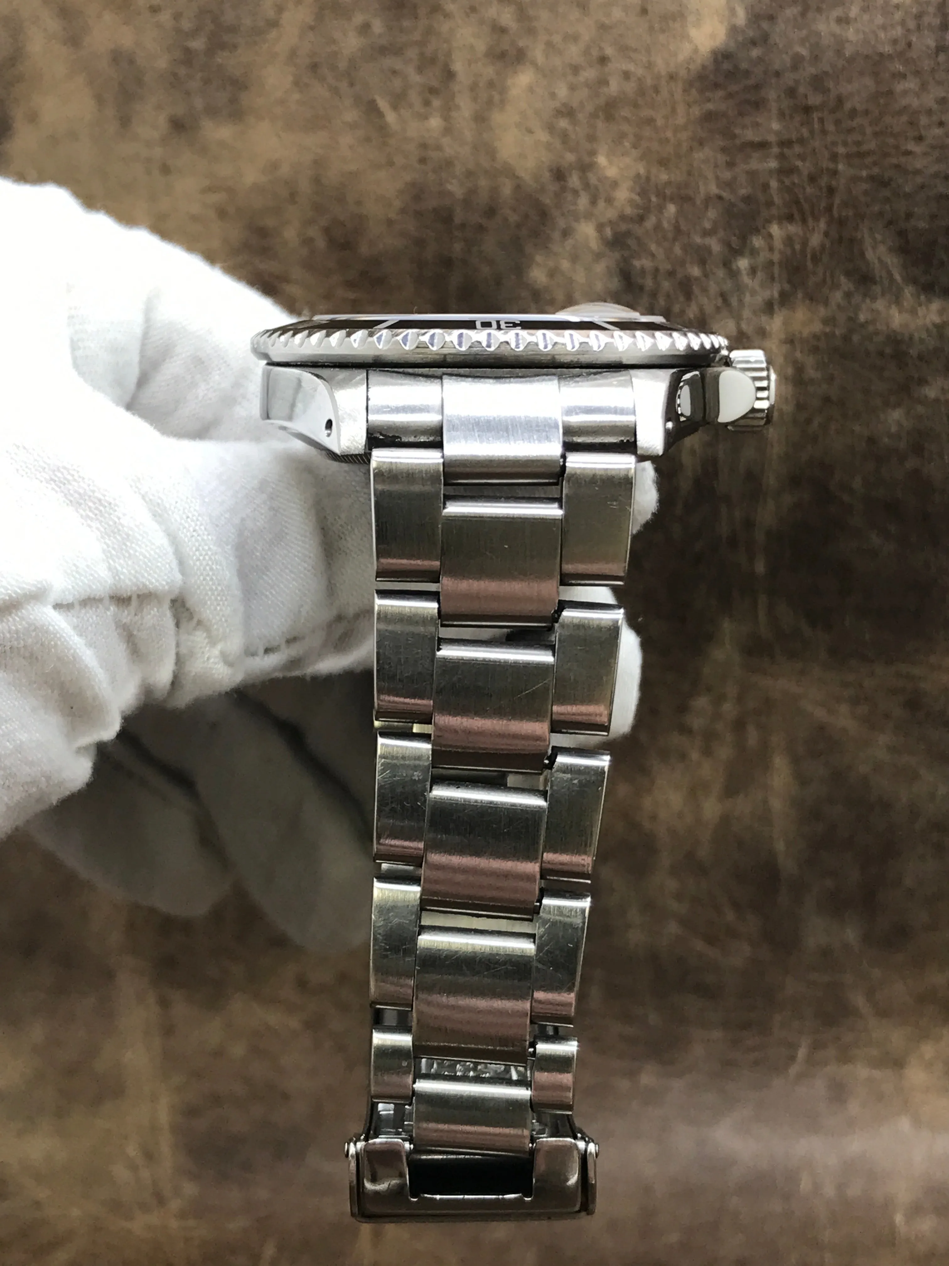 Rolex Submariner Date SEL Full B&P 16610 Black Dial Automatic Men's Watch